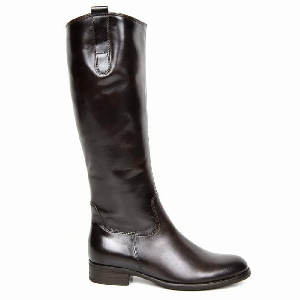 Gabor Brook M Medium Calf Fitting Knähöga Stövlar Dam Bruna | ENT-296358