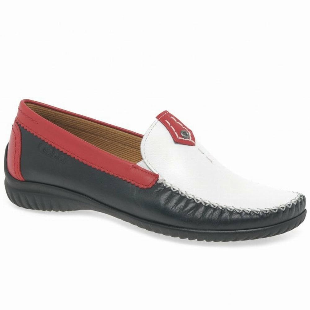 Gabor California Sportiga Loafers Dam Marinblå Olika Färger | TDI-048123