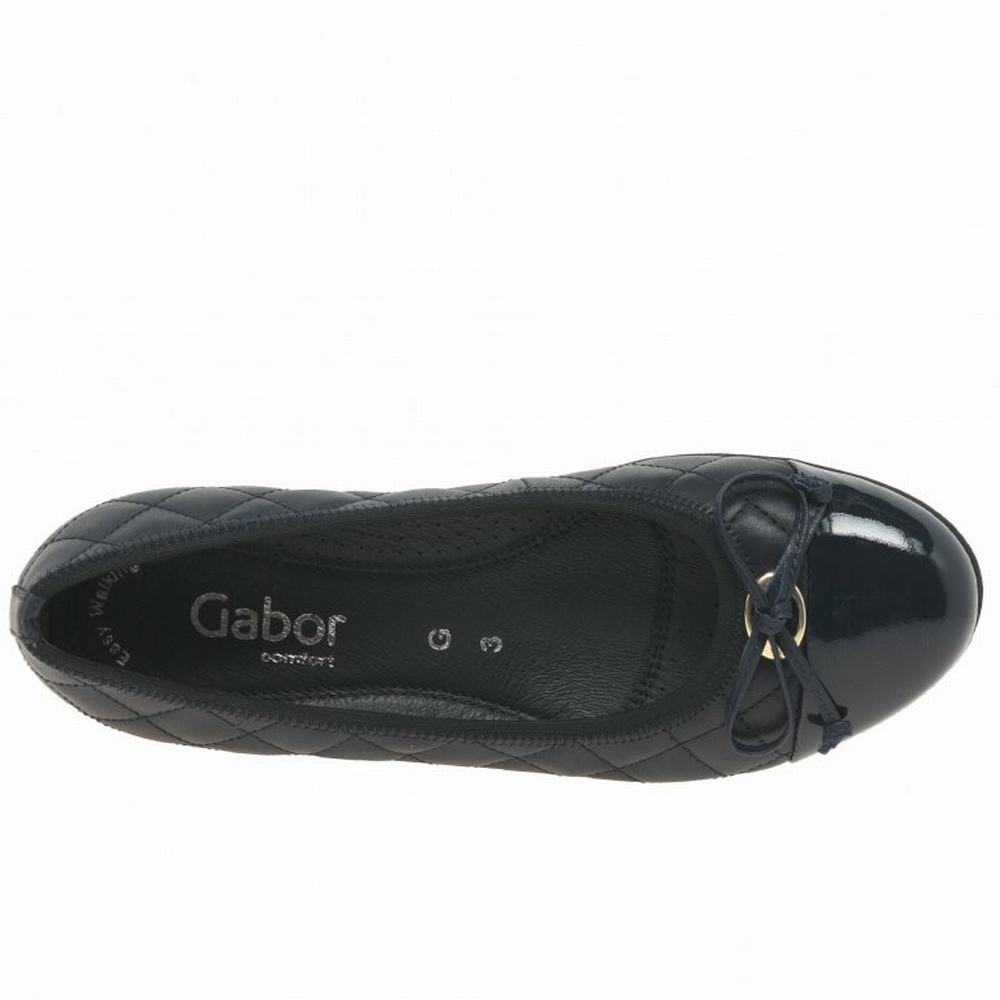 Gabor Snowdrop Ballerina Dam Marinblå | NXG-410276